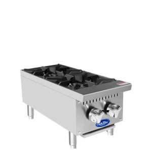 Anafe industrial de dos quemadores -  ATHP-12-2