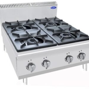 Anafe de gas de cuatro quemadores modular serie 900 - AT9G4B-C2