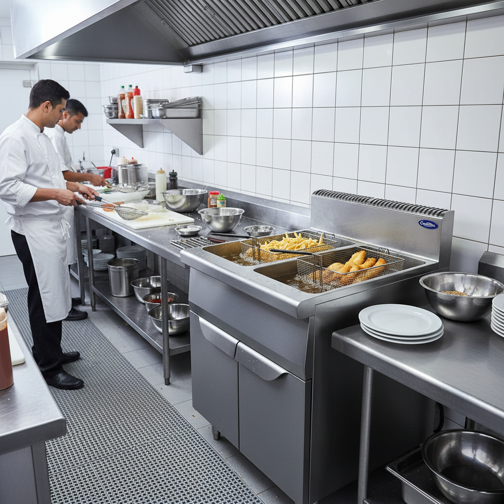 Freidora de gas modular serie 900 - AT9G8F-F - Imagen 3