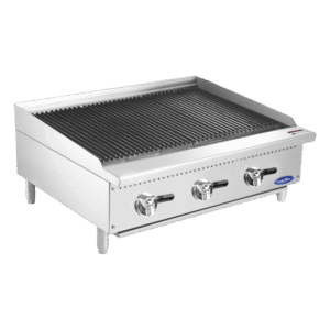 Parrilla asador de roca volcanica acero inoxidable - ATCB-36