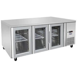 Heladera Mostrador Exhibidora Bajo Mesada 3 Puertas 179 cm - EPF3731