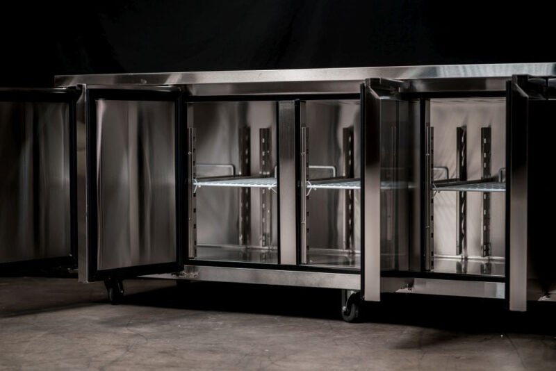 Heladera Mostrador Bajo Mesada 4 Puertas 223 cm - EPF3442 - Imagen 5