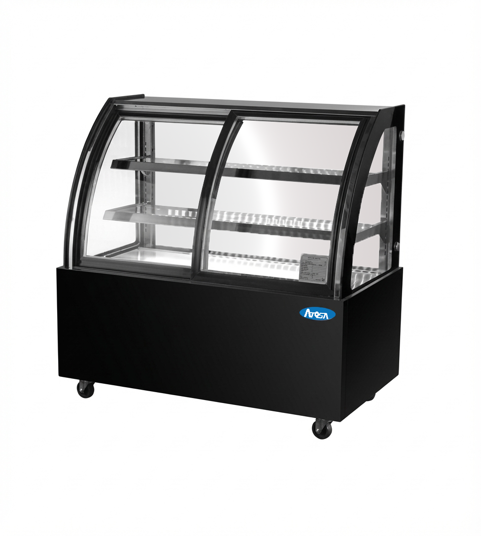 Vitrina Exhibidora Refrigerada Curva 3 Niveles Serie Starter - WDG156DY