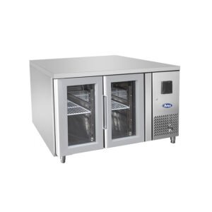 Heladera Mostrador Exhibidora Bajo Mesada 2 Puertas 136 cm - EPF3721