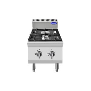 Anafe de gas de dos quemadores modular serie 700 - AT7G2B-C2