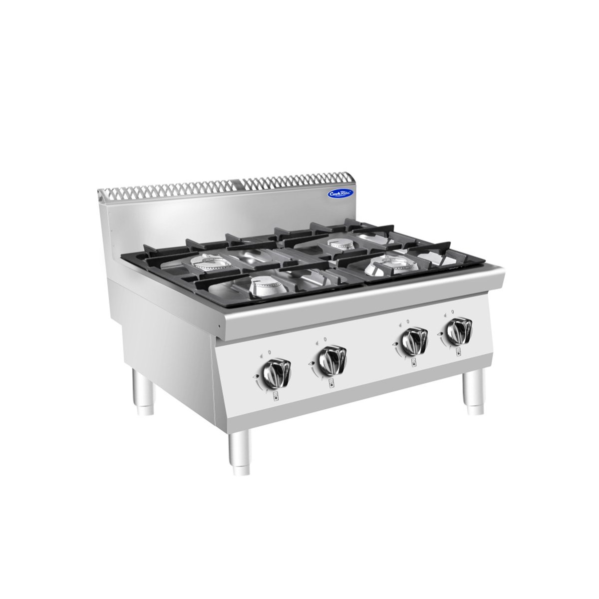 Anafe de gas de cuatro quemadores modular serie 700 - AT7G4B-C2 - Imagen 2