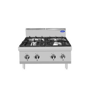 Anafe de gas de cuatro quemadores modular serie 700 - AT7G4B-C2