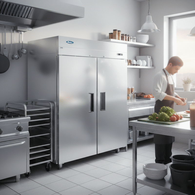 Freezer Vertical Acero (USA) 2 Puertas 1220 L  - MBF8002 - Imagen 5