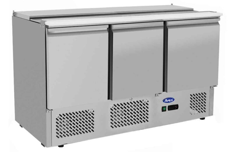 Heladera Mostrador 3 Puertas c/ Topinera Salad Bar - ESL3850 - Imagen 2