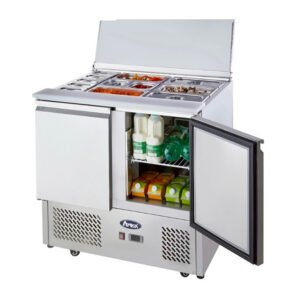Heladera Mostrador 2 Puertas c/ Topinera Salad Bar - ESL3800