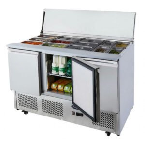 Heladera Mostrador 3 Puertas c/ Topinera Salad Bar - ESL3850