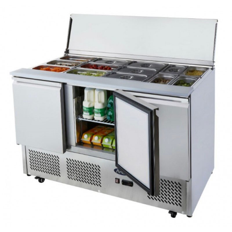 Heladera Mostrador 3 Puertas c/ Topinera Salad Bar - ESL3850
