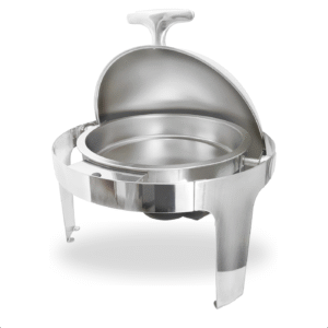 Chafing Dish Acero Inoxidable Buffetera Gastronómica Circular Rechaud - AT-AT51363