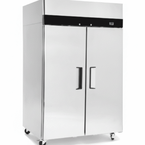 Heladera vertical Bandejera 2 Puertas Acero Inox YKF9226